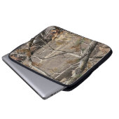Camouflage-Tarnung, die wirklichen Baum 15" Laptopschutzhülle (Vorne Knopf)