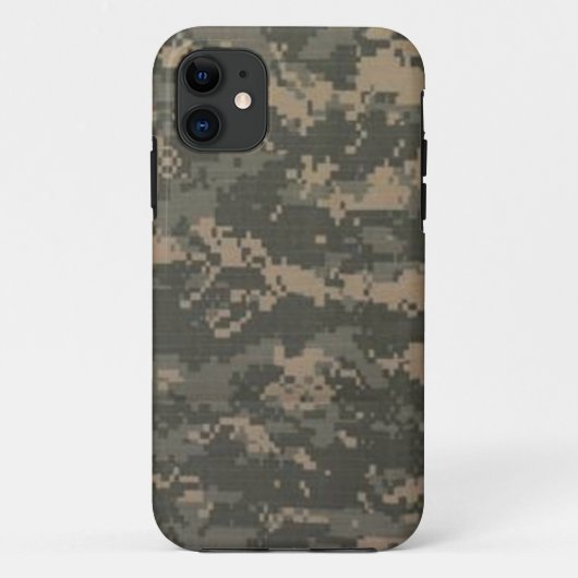 Camouflage-Tarnung iPhone Fall Klimaanlage Digital Case-Mate iPhone Hülle (Rückseite)