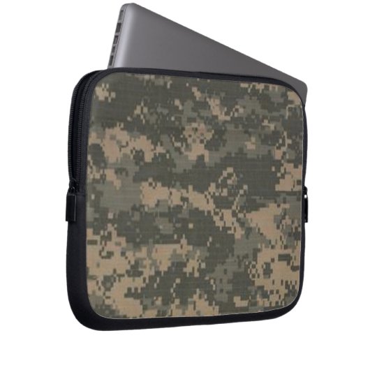 Camouflage-Tarnungs-Elektronik-Fall Klimaanlage Laptopschutzhülle (Vorne Rechts)