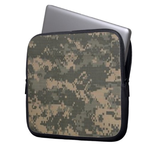 Camouflage-Tarnungs-Elektronik-Fall Klimaanlage Laptopschutzhülle (Vorderseite Links)