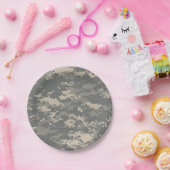 Camouflage-Tarnungs-Papier-Teller Pappteller (Party)