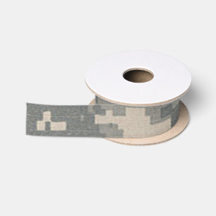 Camouflage-Tarnungs-Satin-Band ARMEE-Klimaanlage Satinband