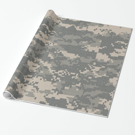 Camouflage-Tarnungs-Verpackungs-Papier Geschenkpapier (Ungerollt)