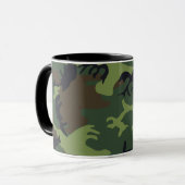 Camouflage Tasse (Vorderseite Links)