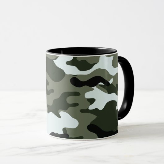 Camouflage Tasse (VorderseiteRechts)
