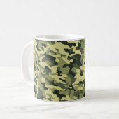 Camouflage-Tasse Kaffeetasse (Vorderseite Links)