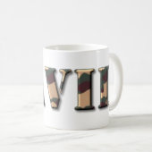 Camouflage-Tasse KRW David Kaffeetasse (VorderseiteRechts)