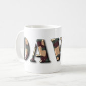 Camouflage-Tasse KRW David Kaffeetasse (Vorderseite Links)