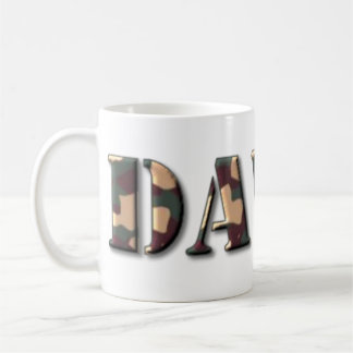 Camouflage-Tasse KRW David Kaffeetasse