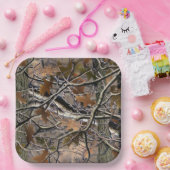 Camouflage Teller, perfekt für alle Veranstaltunge Pappteller (Party)