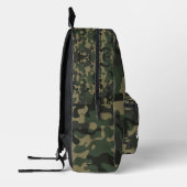 Camouflage Texture Individuelle Name Backpack Bedruckter Rucksack (Links)