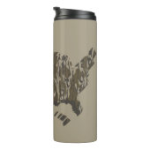 Camouflage Thermosbecher (Nach rechts gedreht)