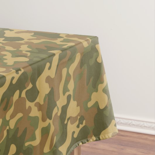 Camouflage Tischdecke (Beispiel)