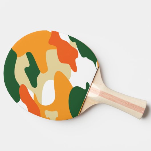camouflage tischtennis schläger (Seitenansicht)