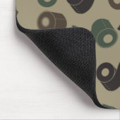 Camouflage-Toilettenpapier Woodland Camouflage Mus Mousepad (Ecke)
