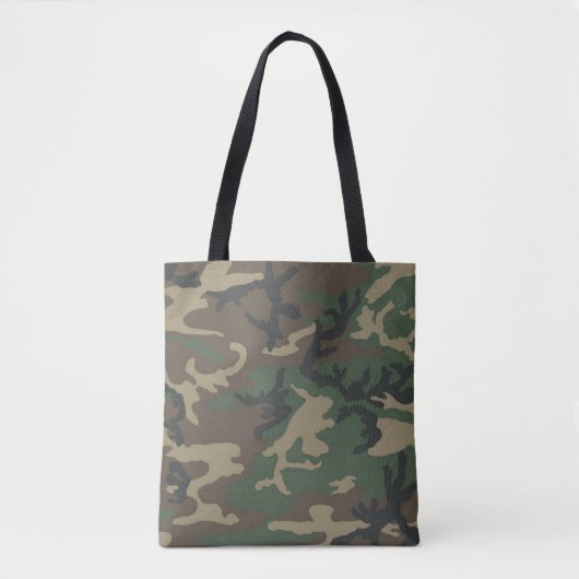 Camouflage Tote Bag Tasche (Vorderseite)