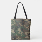Camouflage Tote Bag Tasche (Rückseite)