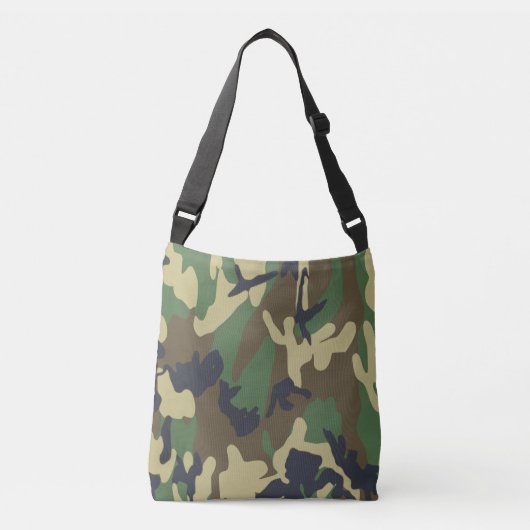 Camouflage Tote Bag Tragetaschen Mit Langen Trägern (Vorderseite)