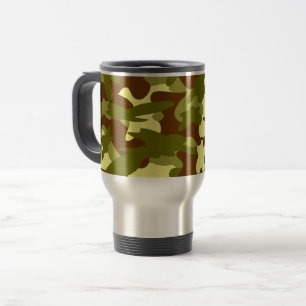 Camouflage Travel Mug by Heard_ Reisebecher