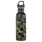 Camouflage Trinkflasche (Vorderseite)