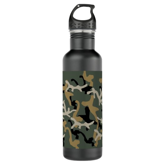 Camouflage Trinkflasche (Vorderseite)