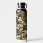 Camouflage Trinkflasche (Rückseite)
