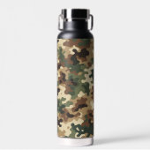Camouflage Trinkflasche (Vorne)
