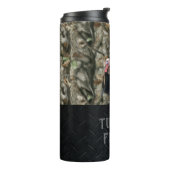 Camouflage Türkei Jagd Männer's Tumbler Thermosbecher (Nach links gedreht)