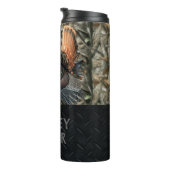 Camouflage Türkei Jagd Männer's Tumbler Thermosbecher (Nach rechts gedreht)