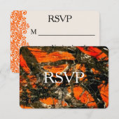 Camouflage UAWG RSVP Karte (Vorne/Hinten)