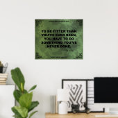 Camouflage Übungsmotivation 005 Poster (Heimbüro)