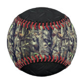 Camouflage und Black Diamond Plate Baseball (Vorderseite)