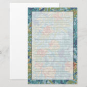 Camouflage und Blume Briefpapier (Vorne/Hinten)