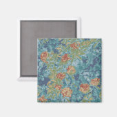 Camouflage und Blume Magnet (Vorderseite/Rückseite)