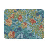 Camouflage und Blume Magnet (Horizontal)