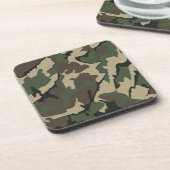 Camouflage, Untersetzer aus Hartkunststoff / Rücke (Linke Seite)