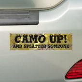 CAMOUFLAGE UP Paintball Autoaufkleber (Auf Auto)