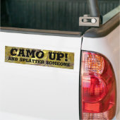 CAMOUFLAGE UP Paintball Autoaufkleber (Auf Lkw)