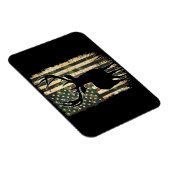 Camouflage US Flag Hirschjagd Jagdjäger Magnet (Rechte Seite)