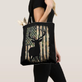 Camouflage US Flag Hirschjagd Jagdjäger Tasche (Von Nahem)