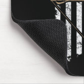 Camouflage Usa Flag Archery Compound Bow - Bow Hun Mousepad (Ecke)