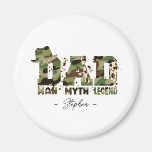 Camouflage "Vater - Mensch, Mythos, Legende" Magnet