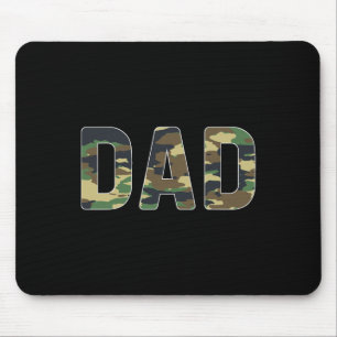 Camouflage Vater Vathage Day Mousepad
