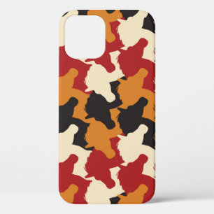 Camouflage verbindet Köpfe, wiederholt Muster. Case-Mate iPhone Hülle
