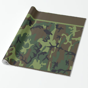 Camouflage-Verpackungs-Papier Geschenkpapier