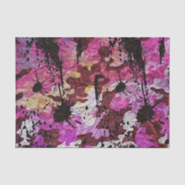 Camouflage-Verschwendung Seidenpapier