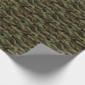 Camouflage Volles Muster Geschenkpapier (Ecke)