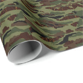 Camouflage Volles Muster Geschenkpapier (Rolleneckpunkt)