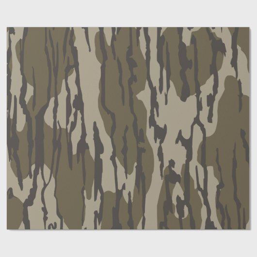 Camouflage von Bottomanen für Männer, die Bekleidu Geschenkpapier (Flach)