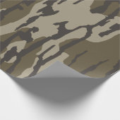 Camouflage von Bottomanen für Männer, die Bekleidu Geschenkpapier (Ecke)